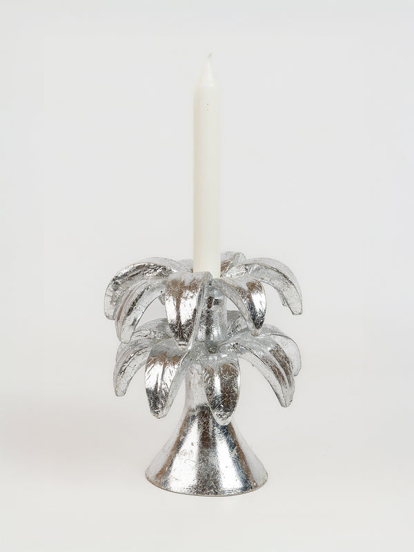 Palm Flame Candle Holder