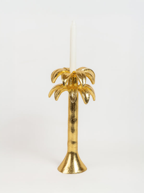 Palm Flame Candle Holder