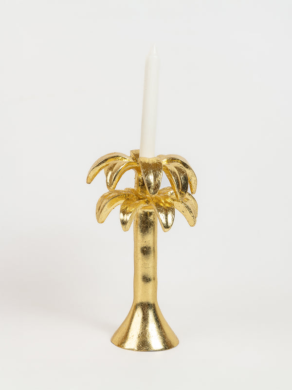 Palm Flame Candle Holder