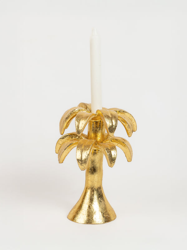 Palm Flame Candle Holder