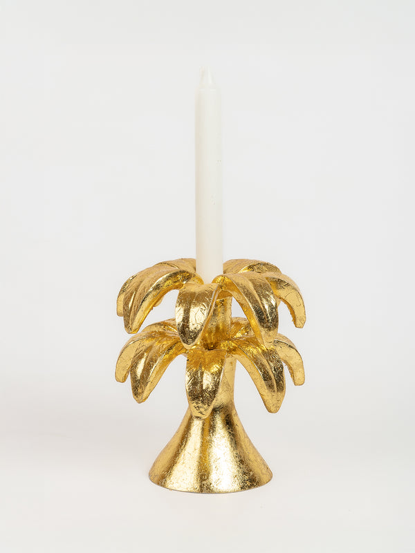 Palm Flame Candle Holder