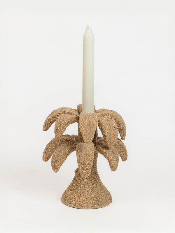 Palm Flame Candle Holder