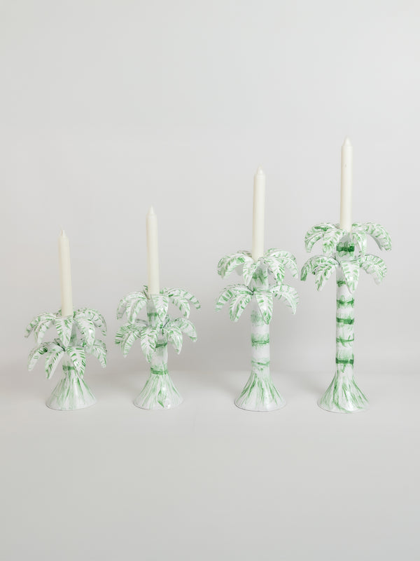 Palm Flame Candle Holder