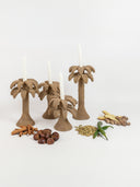 Palm Flame Candle Holder