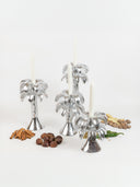 Palm Flame Candle Holder