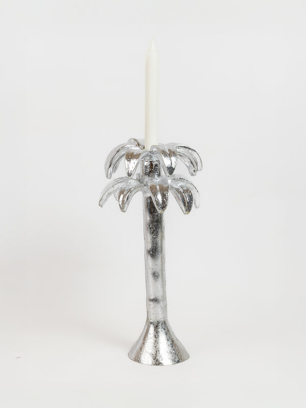 Palm Flame Candle Holder