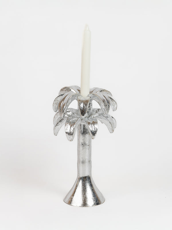 Palm Flame Candle Holder