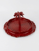 Pottery Palm Platter I