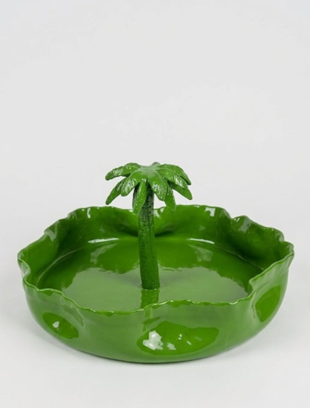 Pottery Palm Platter II