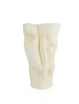 Snow Crumble Vase II