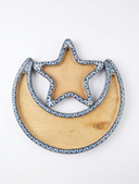 Wood Star & Crescent II