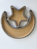 Wood Star & Crescent II