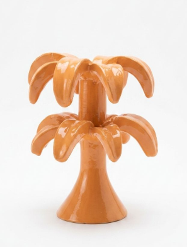 Palm Flame Candle Holder
