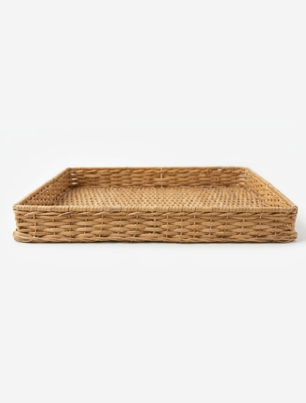 Rattan Food Tray