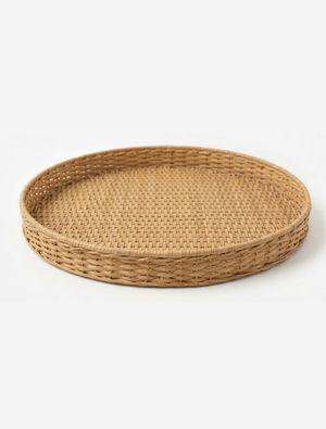 Rattan Food Tray