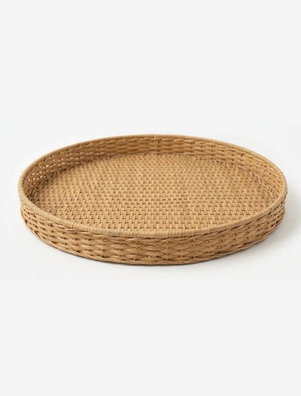Rattan Food Tray