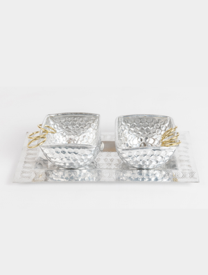 Ring Bowls With Tray