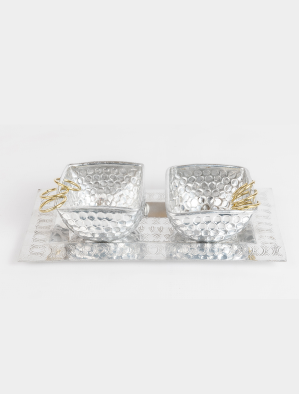 Ring Bowls With Tray