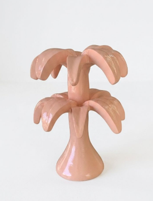 Palm Flame Candle Holder