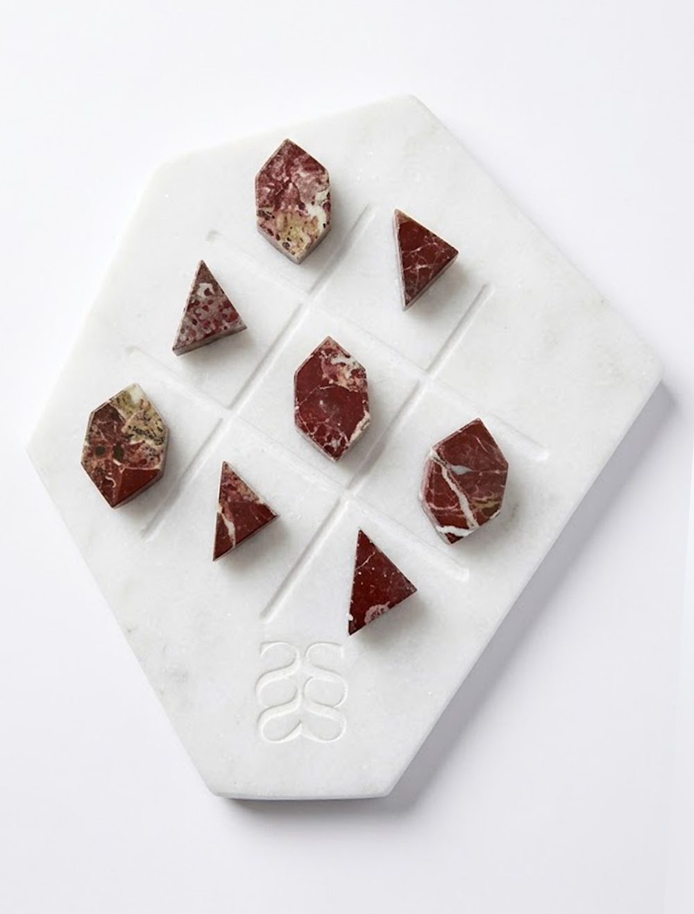 Tic-Tac-Toe Marble Set