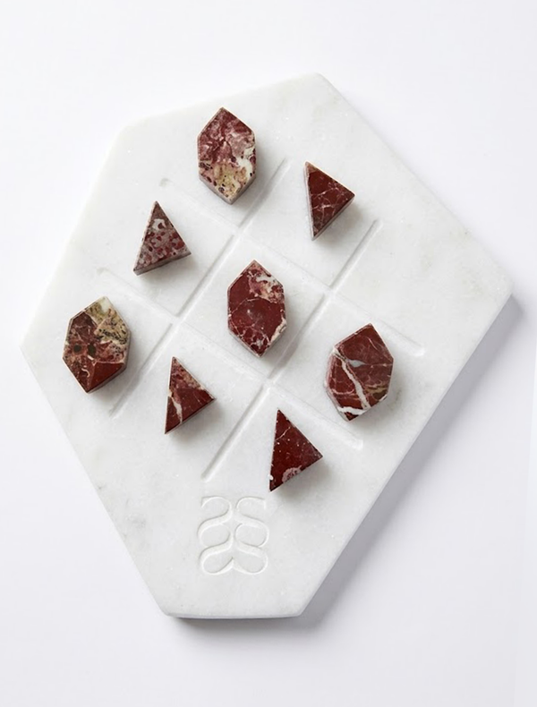 Tic-Tac-Toe Marble Set