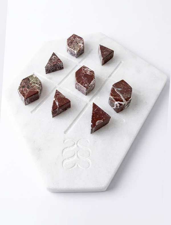 Tic-Tac-Toe Marble Set