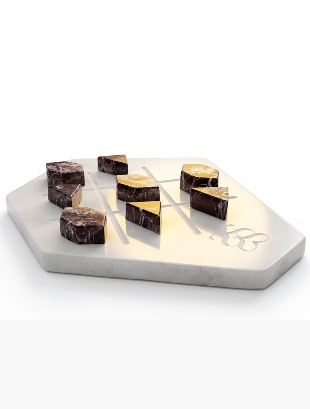 Tic-Tac-Toe Marble Set