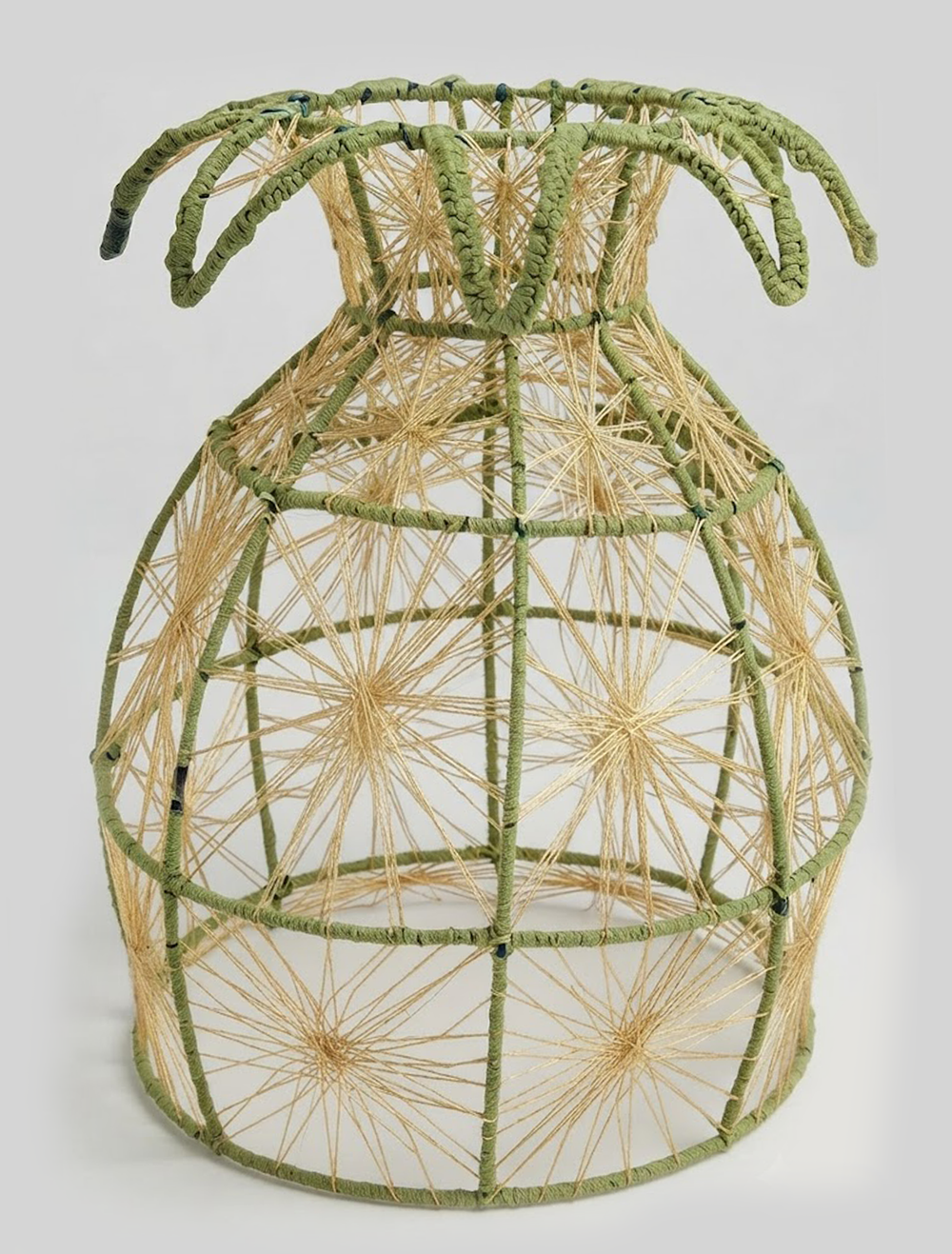 Woven Pineapple Vessel