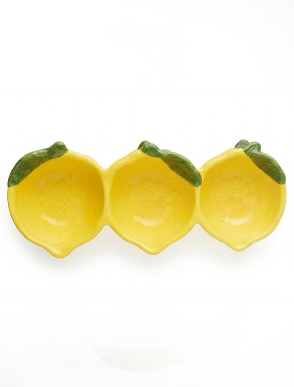 Lemon Section Sauce Plate