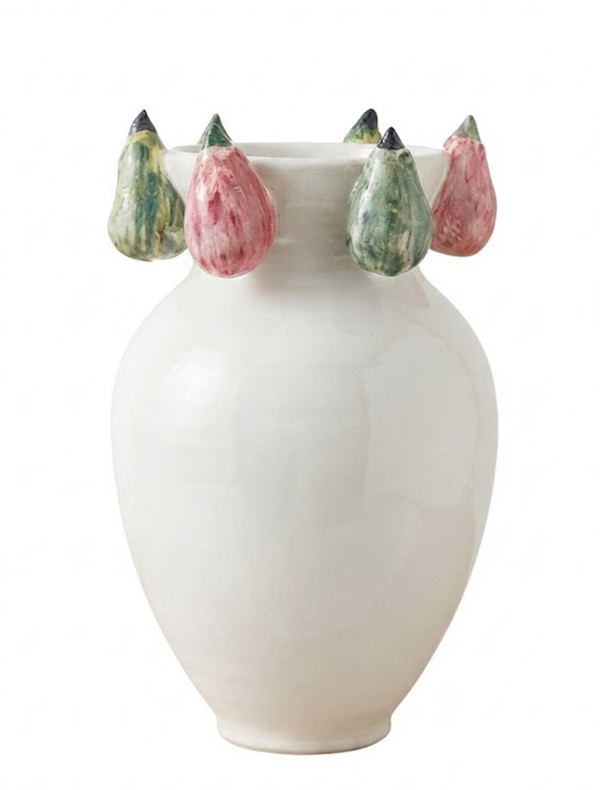 Fig Fringe Vase