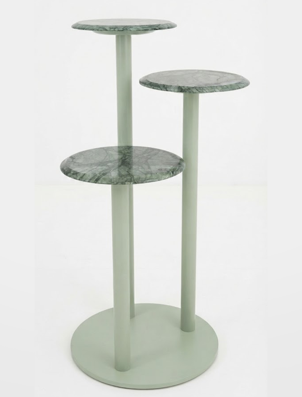 Multi-Tier Marble Serving Stand