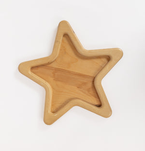 Wood Star & Crescent I