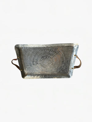 Arabesque Leather Tray