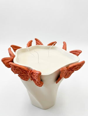 Spring Wings Candle Pot