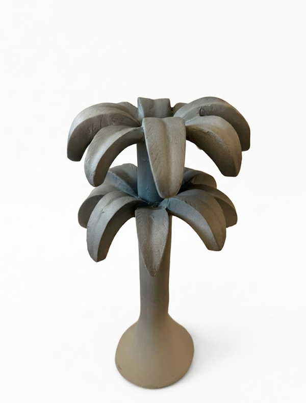 Palm Flame Candle Holder