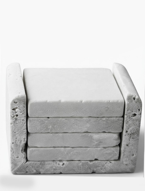 Solid Slab Coaster Set