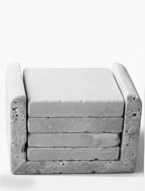 Solid Slab Coaster Set