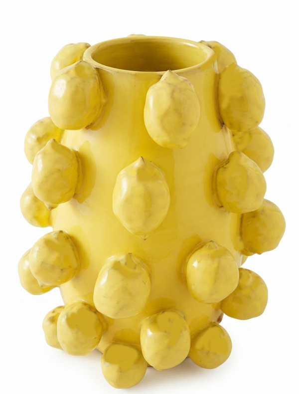Lemon Pop Vase
