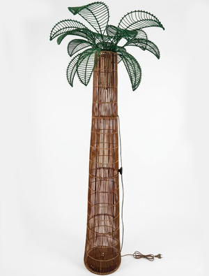 Bamboo Palma Floor Lamp