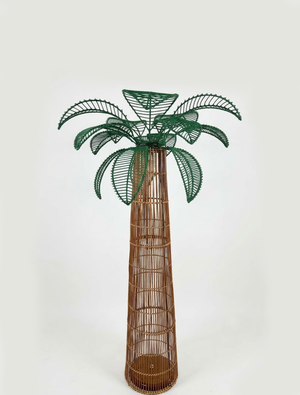 Bamboo Palma Floor Lamp