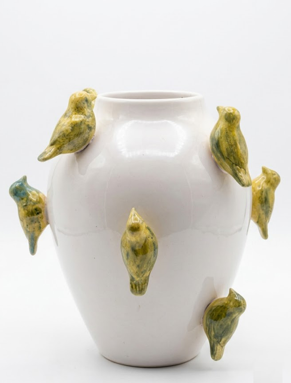 Songbirds Vase