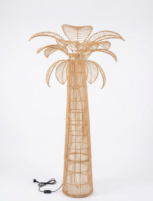 Bamboo Palma Floor Lamp
