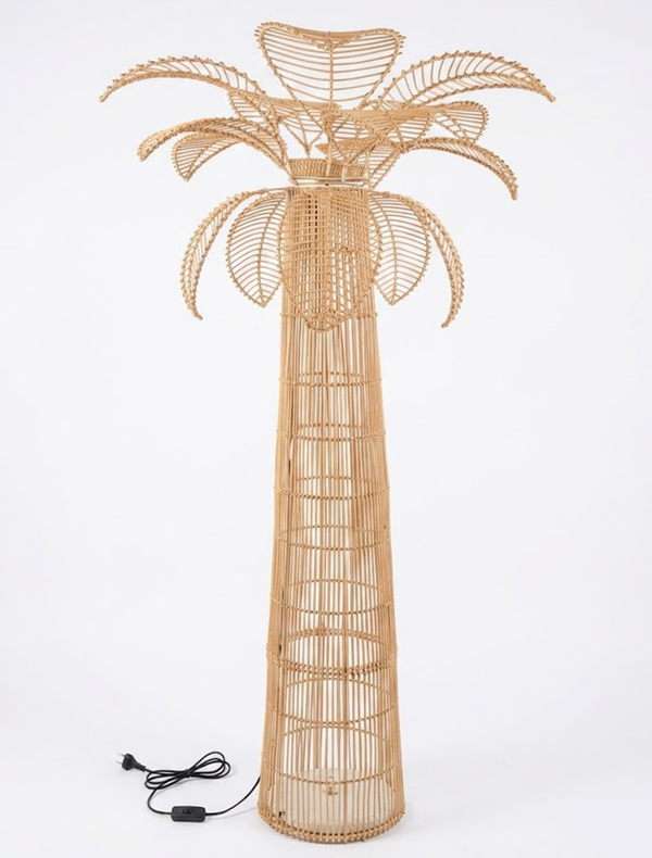 Bamboo Palma Floor Lamp