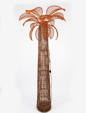 Bamboo Palma Floor Lamp