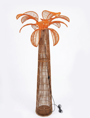 Bamboo Palma Floor Lamp