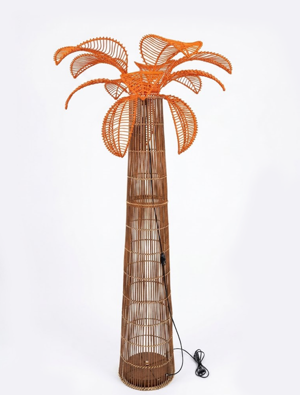 Bamboo Palma Floor Lamp
