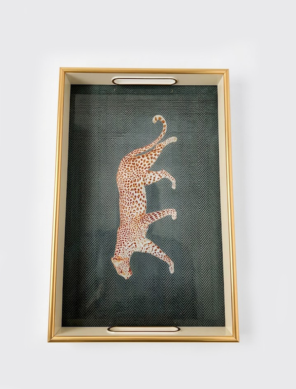 Leopard Tray