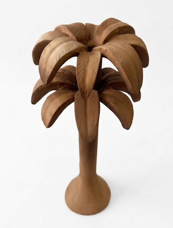 Palm Flame Candle Holder