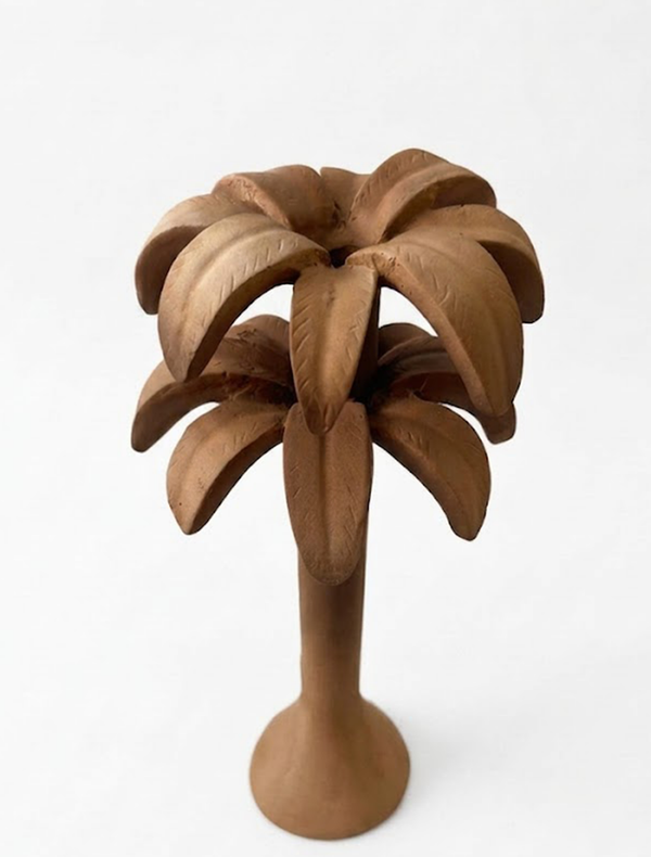 Palm Flame Candle Holder